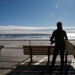 Surfing in Long Beach Long Island
