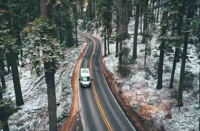 best winter road trips california