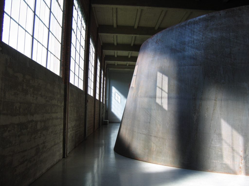 Richard Serra’s Torqued Ellipse II at DIA Beacon