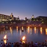 A Closer Look at Providence‘s Cultural and Culinary Attractions WaterFire in Waterplace Park Photo courtesy of Providence Tourism Council