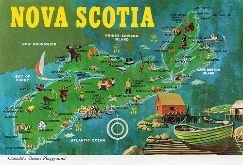 map of nova scotia and prince edward island