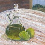 olive oil and lime