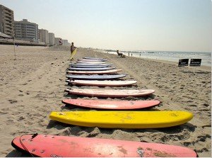 Surfing Long Beach