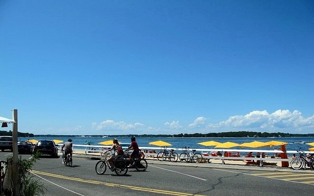 Biking Shelter Island