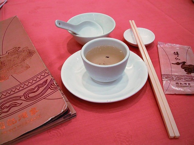 Dim Sum Etiquette: Pour tea for others before serving yourself.