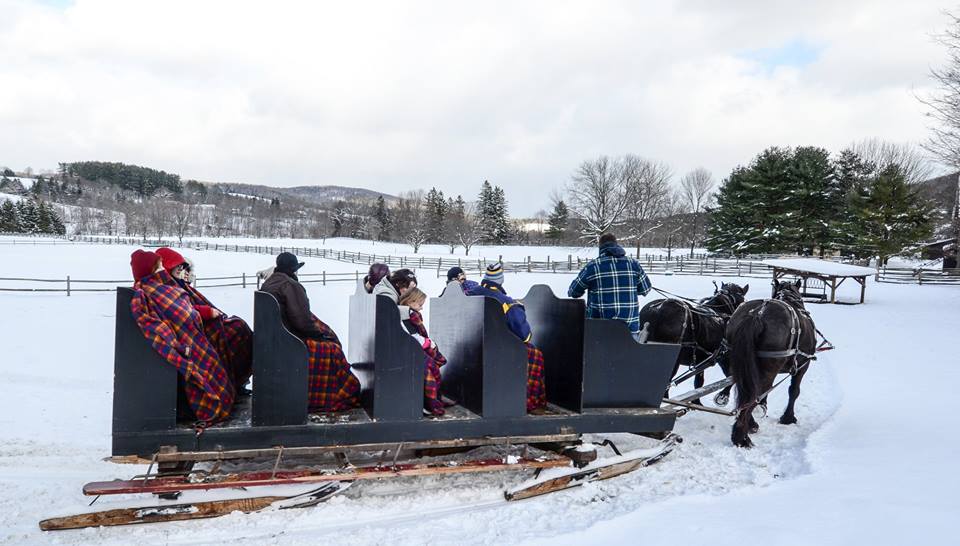 billings farm museum sleigh ride