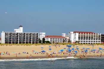 oceanfront castle in the sand