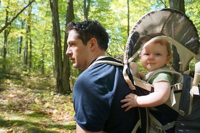 van cortlandt park hiking baby