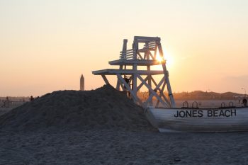 jones beach sunset