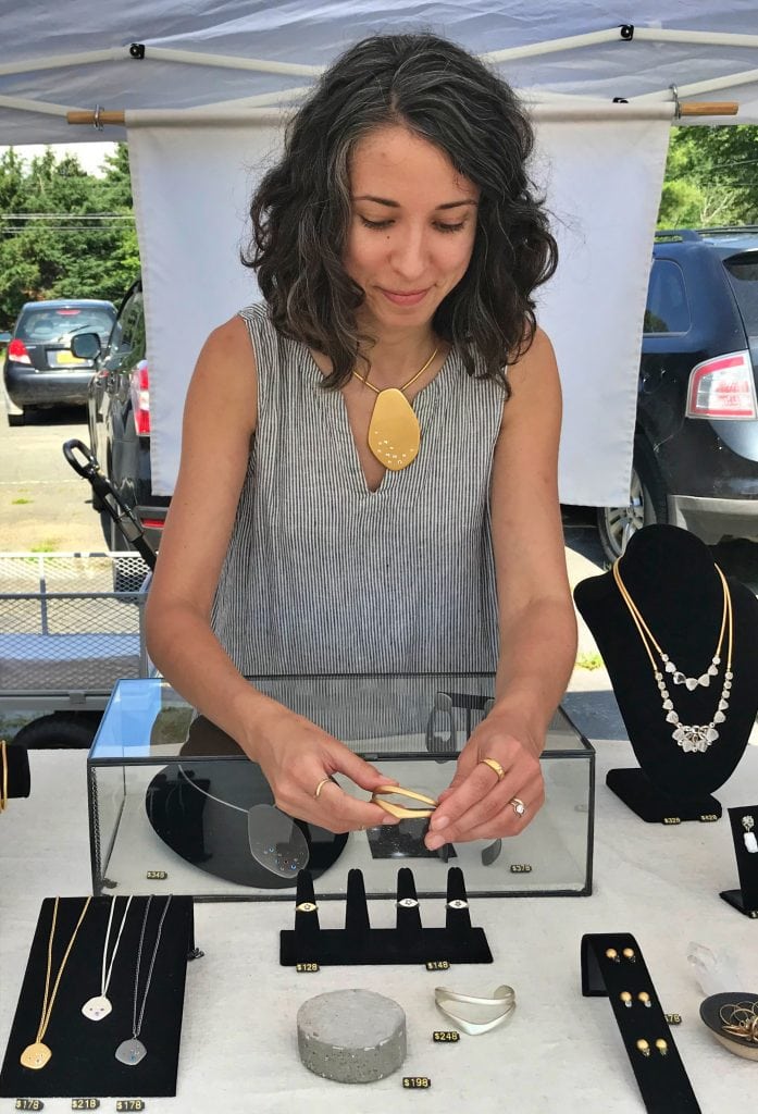 Phoenicia Flea: Sara Golden Jewelry 