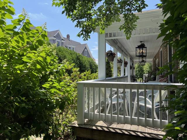 house porch at Palmer House Inn