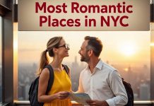 The Most Romantic Places in New York City: Where Every Corner Whispers “I Love You” a couple in new york city