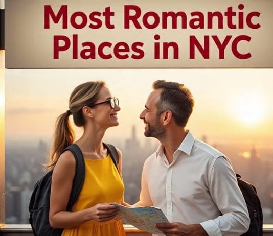 The Most Romantic Places in New York City: Where Every Corner Whispers “I Love You” a couple in new york city