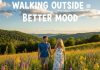 How Walking Outside Improves Your Mood a couple walking outside to improve their mood