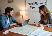 8 Travel Planning Tips for a Stress-Free Vacation a couple planning their travel for a stress-free vacation