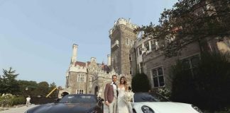 bride and groom in weddingmoon in toronto