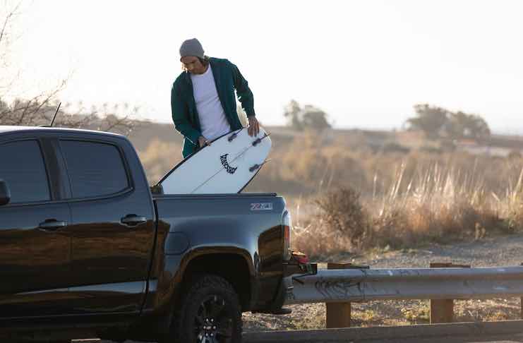 road trip in a truck