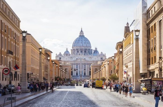 Visiting Marcantonio in Rome, Italy