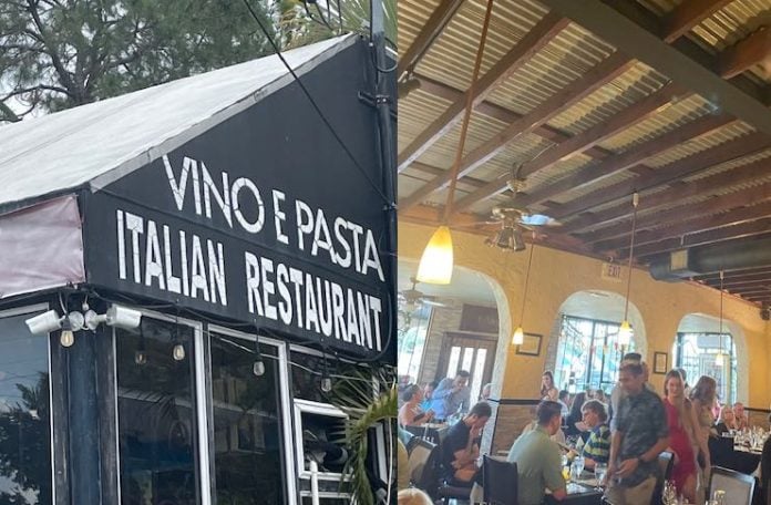 vino e pasta tampa florida