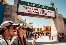 destinations green card holders can visit without visa
