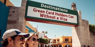 destinations green card holders can visit without visa
