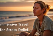 immersive travel for stress relief