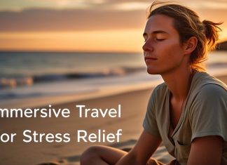 immersive travel for stress relief