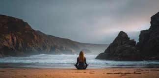 A woman on a Restorative Trip in UK