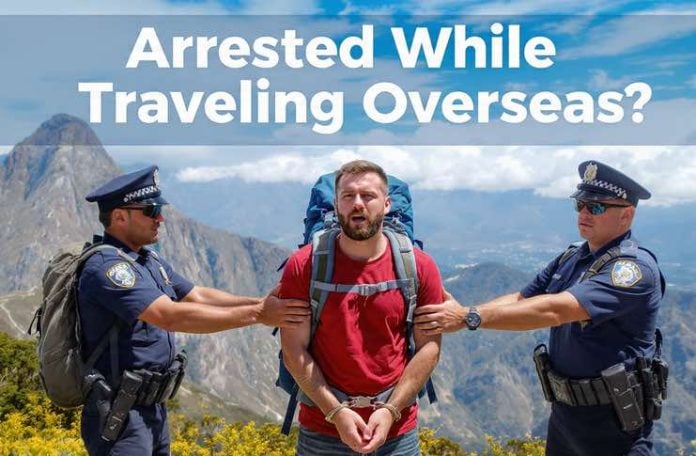 arrested while traveling overseas arrested while traveling overseas