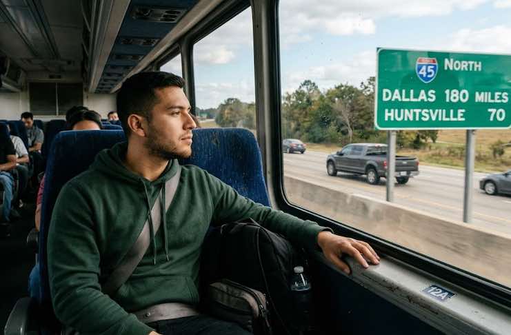Dallas to Houston by Bus